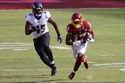 Washington WR Terry McLaurin against the Ravens