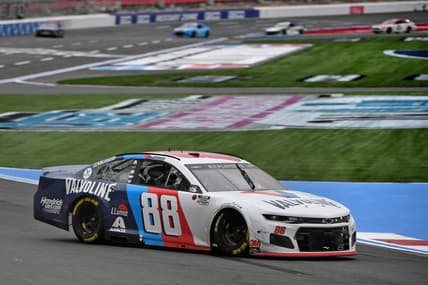 Alex Bowman during NASCAR Bank of America 400