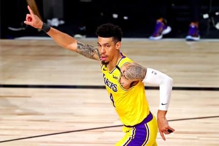 Los Angeles Lakers guard Danny Green