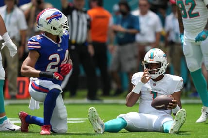 Miami Dolphins QB Tua Tagovailoa injured, carted to locker room in Week 2