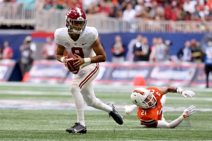 College football world reacts to Bryce Young's amazing debut as Alabama blows out Miami