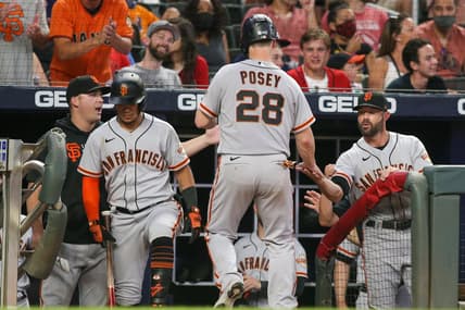 MLB: San Francisco Giants at Atlanta Braves