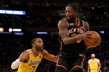 NBA: Los Angeles Lakers at New York Knicks