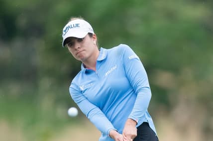 Gaby Lopez (MEX) takes a swing during the first round of the LPGA's CME Group Tour Championship, Thursday, Nov. 18, 2021, at Tibur  n Golf Club at the Ritz-Carlton Golf Resort in Naples, Fla.

LPGA's CME Group Tour Championship first round