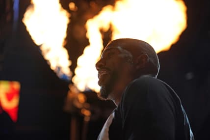 Feb 15, 2022; Phoenix, Arizona, USA; Phoenix Suns guard Chris Paul (3) is introduced during the first half against the LA Clippers at Footprint Center. Mandatory Credit: Joe Camporeale-USA TODAY Sports