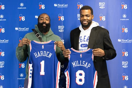 NBA: Philadelphia 76ers-Press Conference-James-Harden