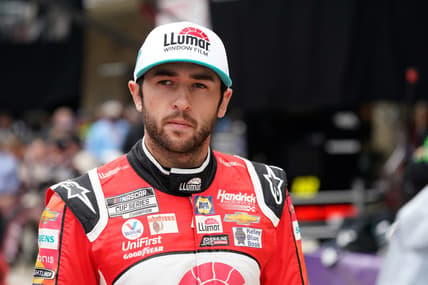May 23, 2021; Austin, Texas, USA; NASCAR Cup Series driver Chase Elliott (9) walks to his car on pit road before the EchoPark Texas Grand Prix at Circuit of the Americas. Mandatory Credit: Scott Wachter-USA TODAY Sports