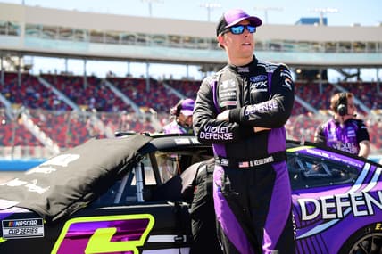 Mar 12, 2022; Avondale, Arizona, USA; NASCAR Cup Series driver Brad Keselowski (6) during qualifying for the Ruoff Mortgage 500 at Phoenix Raceway. Mandatory Credit: Gary A. Vasquez-USA TODAY Sports