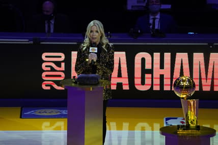 lebron james, jeanie buss, lakers