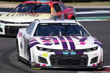 Mar 27, 2022; Austin, Texas, USA; NASCAR Cup Series driver Alex Bowman (48) during the EchoPark Automotive Texas Grand Prix at Circuit of the Americas. Mandatory Credit: Mike Dinovo-USA TODAY Sports