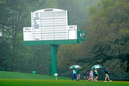 Golf: Masters Tournament - First Round