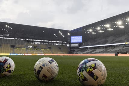 May 21, 2022; Columbus, Ohio, USA; A general view of Lower.com Field during a lightning delay prior to the match between Columbus Crew and Los Angeles FC. Mandatory Credit: Greg Bartram-USA TODAY Sports