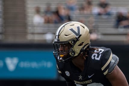 Vanderbilt Commodores    Miles Capers during the Vanderbilt Spring Game at Vanderbilt Stadium in Nashville , Tenn., Saturday, April 16, 2022.

Spring Game004