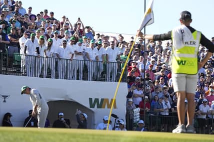 Feb 11, 2022; Scottsdale, Arizona, USA;  Rickie Fowler putts on the 16th green during Round 2 of the WM Phoenix Open at TPC Scottsdale.

Pga Phoenix Open