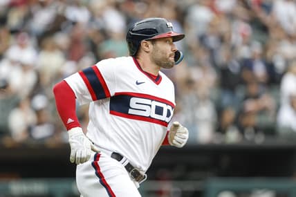 Aug 14, 2022; Chicago, Illinois, USA; Chicago White Sox left fielder AJ Pollock (18) rounds the bases after hitting a solo home run against the Detroit Tigers during the third inning at Guaranteed Rate Field. Mandatory Credit: Kamil Krzaczynski-USA TODAY Sports