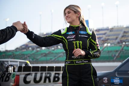 Hailie Deegan and NASCAR