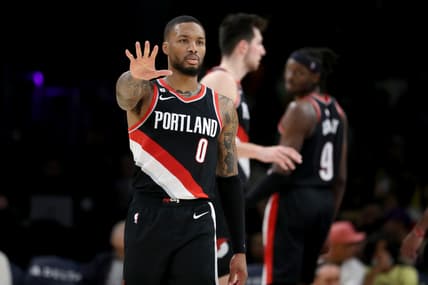 NBA: Portland Trail Blazers at Los Angeles Lakers