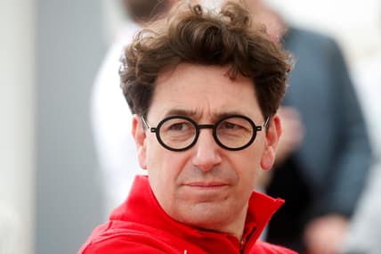 Formula One F1 - Azerbaijan Grand Prix - Baku City Circuit, Baku, Azerbaijan - April 25, 2019 Ferrari team principal Mattia Binotto