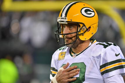 Green Bay packers QB Aaron Rodgers