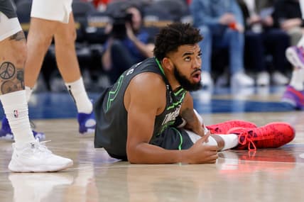 Minnesota Timberwolves' Karl-Anthony Towns