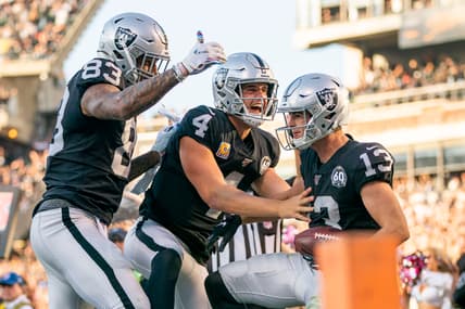 Las Vegas Raiders Darren Waller, Hunter Renfrow