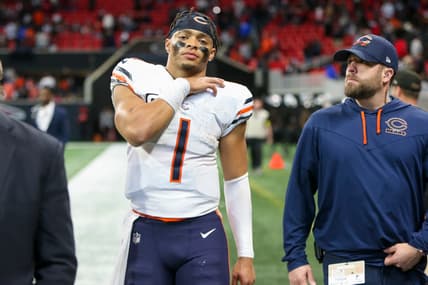 Chicago Bears quarterback Justin Fields