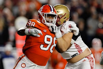 Clemson defensive end Myles Murphy