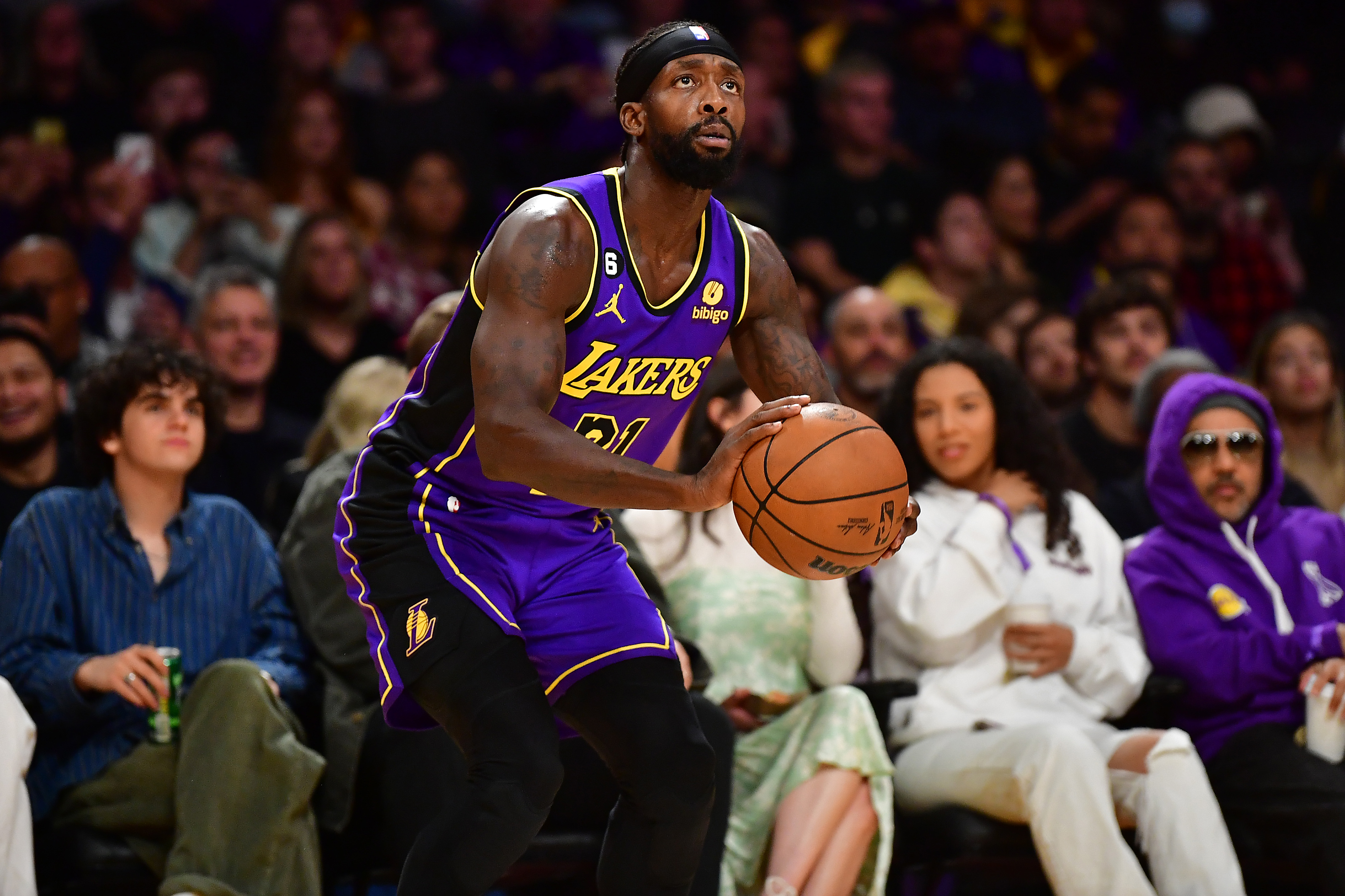 Los Angeles Lakers' Patrick Beverley