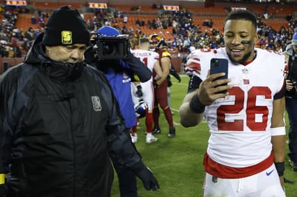 New York Giants running back Saquon Barkley