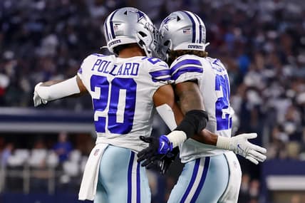 Dallas Cowboys Tony Pollard, Ezekiel Elliott
