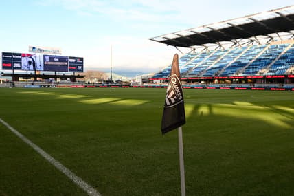 Mar 11, 2023; San Jose, California, USA; A general view prior to the match between the San Jose Earthquakes and the Colorado Rapids at PayPal Park. Mandatory Credit: Robert Edwards-USA TODAY Sports