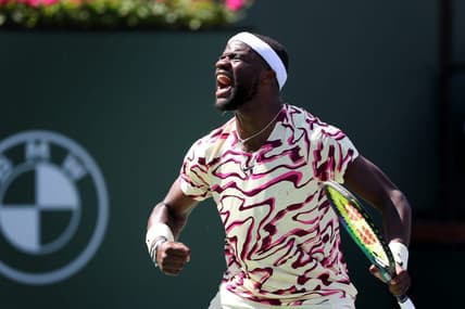 Frances Tiafoe defeated Cameron Norrie during their BNP Paribas Open quarterfinal match in Indian Wells, Calif., on Wednesday, March 15, 2023.

Bnp Paribas Open 2023 Tiafoe Vs Norrie5563