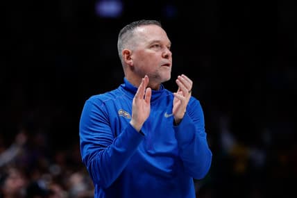 Denver Nuggets coach Michael Malone