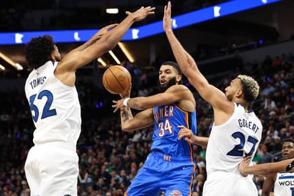 NBA: Oklahoma City Thunder at Minnesota Timberwolves