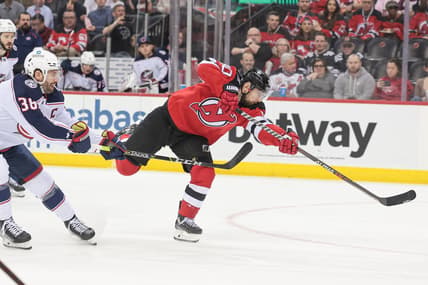NHL: Columbus Blue Jackets at New Jersey Devils