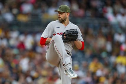May 19, 2023; San Diego, California, USA;  Boston Red Sox starting pitcher James Paxton (65) throws a pitch in the first inning against the San Diego Padres at Petco Park. Mandatory Credit: David Frerker-USA TODAY Sports
