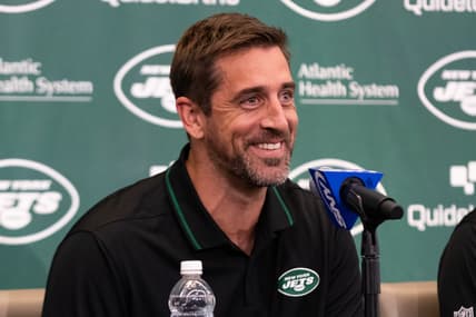 NFL: New York Jets-Aaron Rodgers Press Conference