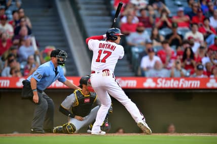 Los Angeles Angels designated hitter Shohei Ohtani