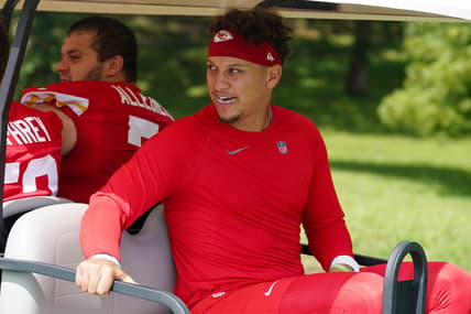 Patrick Mahomes, Kansas City Chiefs training camp