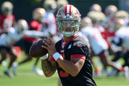 Trey Lance, San Francisco 49ers training camp
