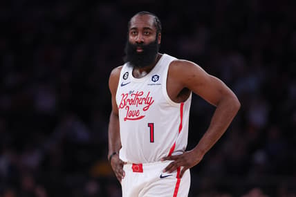Philadelphia 76ers guard James Harden