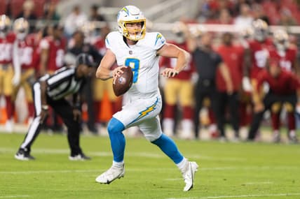 Los Angeles Chargers' Max Duggan