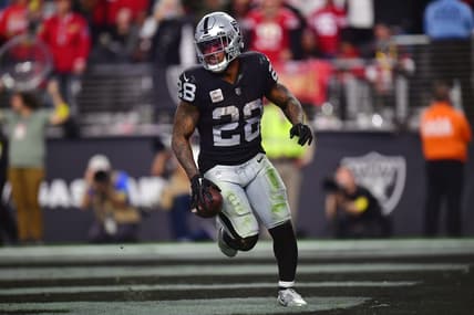 Las Vegas Raiders running back Josh Jacobs