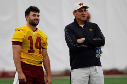 Sam Howell, Ron Rivera, Washington Commanders