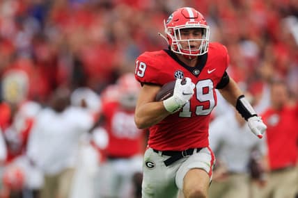 Georgia Bulldogs tight end Brock Bowers