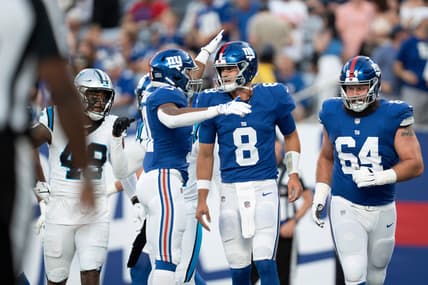 new york giants, carolina panthers