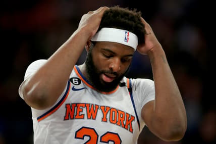 New York Knicks center Mitchell Robinson