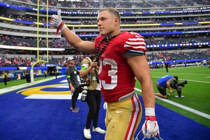 San Francisco 49ers' Christian McCaffrey