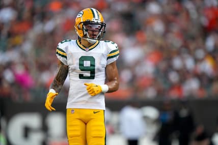 Green Bay Packers' Christian Watson