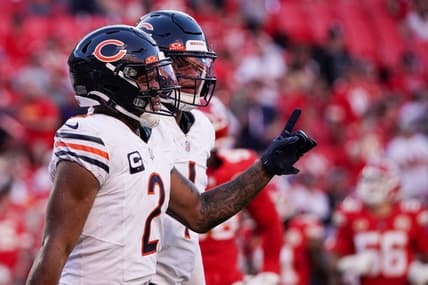Chicago Bears quarterback Justin Fields
